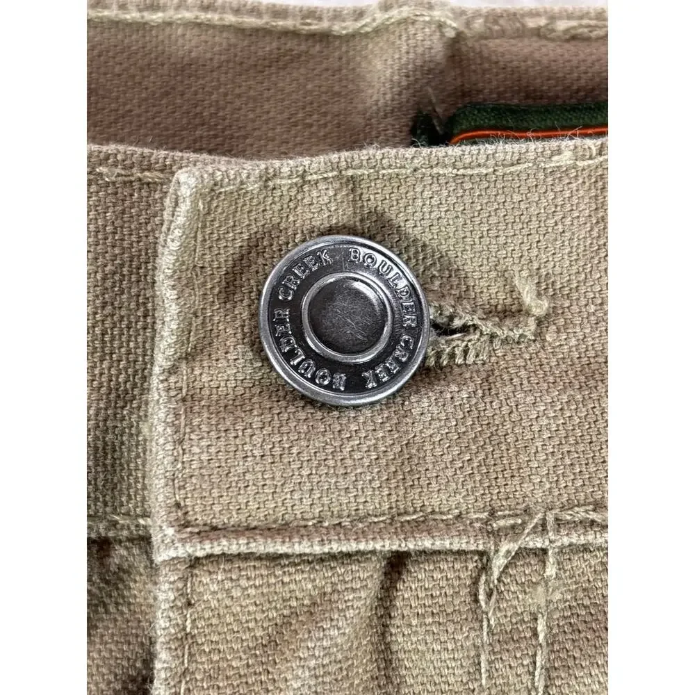 Boulder Creek Cargo Shorts Mens 66 Big Tall Khaki Beige Utility Pockets Casual‎